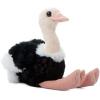 The Petting Zoo Ostrich Stuffed Animal, Gifts for Kids, Wild Onez Zoo Animals, Ostrich Plush Toy 9 inches