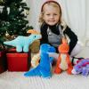 The Petting Zoo Parasaurolophus Dinosaur Stuffed Animal Plushie, Dinosaur Animals, Baby Dinosaur Plush Toy 12 inches