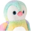 The Petting Zoo Penguin Stuffed Animal Plushie, Ombrez Zoo Animals, Rainbow Penguin Plush Toy 12 inches
