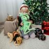 The Petting Zoo Praying Mantis Stuffed Animal Plushie, Gifts for Kids, Wild Onez Insect Animals, Green Praying Mantis Plush Toy, 12 inches