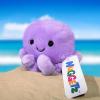 The Petting Zoo Purple Octopus Stuffed Animal Plushie, Gifts for Kids, Nuggetz Sealife Animals, Octopus Plush Toy, 6 inches(Small)