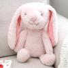 The Petting Zoo Rabbit Stuffed Animal Plushie, Gifts for Kids, Bumblez Animals, Pink Bunny Rabbit Plush Toy, 12 inches