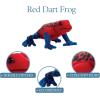 The Petting Zoo Red Dart Frog Stuffed Animal Plushie, Gifts for Kids, Wild Onez Rainforest Animals, Dart Frog Plush Toy 9 inches