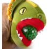 The Petting Zoo Red Fox Stuffed Animal Plushie, Squishiez Wildlife Animal Squeeze Toy, Red Fox Plush Toy, 3 inches(Dilophosaurus)