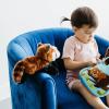 The Petting Zoo Red Panda Stuffed Animal Plushie, Gifts for Kids, Earth Keeperz Wildlife Animals, Zoologee Red Panda Plush Toy, 10 inches