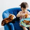 The Petting Zoo Red Panda Stuffed Animal Plushie, Gifts for Kids, Earth Keeperz Wildlife Animals, Zoologee Red Panda Plush Toy, 10 inches