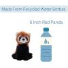 The Petting Zoo Red Panda Stuffed Animal Plushie, Gifts for Kids, Wild Onez Babiez Zoo Animals, Red Panda Plush Toy 6 inches
