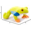 The Petting Zoo Red-Eyed Tree Frog Stuffed Animal Plushie, Gifts for Kids, Wild Onez Wildlife Animals, Tree Frog Plush Toy, 9 inches