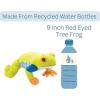 The Petting Zoo Red-Eyed Tree Frog Stuffed Animal Plushie, Gifts for Kids, Wild Onez Wildlife Animals, Tree Frog Plush Toy, 9 inches