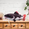 The Petting Zoo Redtail Catfish Stuffed Animal Plushie, Gifts for Kids, Wild Onez Sealife River Fish Animals, Purple Redtail Catfish Plush Toy 20 Inches