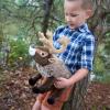 The Petting Zoo Reindeer Stuffed Animal Plushie, Gifts for Kids, Wild Onez Zoo Animals, Zoologee Reindeer Plush Toy 12 inches