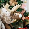 The Petting Zoo Reindeer Stuffed Animal Plushie, Gifts for Kids, Wild Onez Zoo Animals, Zoologee Reindeer Plush Toy 12 inches
