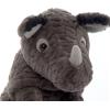 The Petting Zoo Rhino Stuffed Animal, Gifts for Kids, Wild Onez Zoo Animals, Rhino Plush Toy Sitting 12 inches