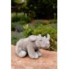 The Petting Zoo Rhino Stuffed Animal Plushie, Gifts for Kids, Earth Keeperz Wildlife Animals, Zoologee Grey Rhino Plush Toy, 12 inches