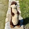 The Petting Zoo, River Otter Stuffed Animal, Gifts for Kids, Standing River Otter Plush Toy 20 inches