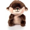 The Petting Zoo River Otter Stuffed Animal Plushie, Gifts for Kids, Nuggetz Wildlife Animals, Otter Plush Toy 6 Inches