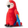 The Petting Zoo Scarlet Macaw Stuffed Animal Plushie, Gifts for Kids, Earth Keeperz Rainforest Animals, Zoologee Scarlet Macaw Plush Toy, 12 inches