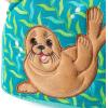 The Petting Zoo Sea Lion Stuffed Animal Plushie and Purse Set, Gifts for Kids, Sealife Animal Toy, Brown Sea Lion Plush Toy and Purse Pet Carrier