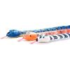 The Petting Zoo Sea Snake Stuffed Animal, Gifts for Kids, Snake Plush Toy, 54 inch (Blue)(Blue)
