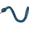 The Petting Zoo Sea Snake Stuffed Animal, Gifts for Kids, Snake Plush Toy, 54 inch (Blue)(Blue)