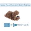 The Petting Zoo Sloth Stuffed Animal Plushie Slap Bracelet, Gifts for Kids, Slapstix Wildlife Animals, Sloth Plush Toy, 10 inches