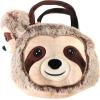 The Petting Zoo Sloth Stuffed Animal Plushie and Purse Set, Gifts for Kids, Wildlife Animal Toy, Sloth Plush Toy and Purse Pet Carrier