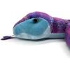 The Petting Zoo Snake Stuffed Animal, Gifts for Girls, Glittery Snake Plush Toy, 50 in (Blue)(Blue)