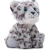 The Petting Zoo Snow Leopard Stuffed Animal Plushie, Gifts for Kids, Wild Onez Wildlife Animals, Leopard Plush Toy 9 inches