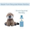 The Petting Zoo Squirrel Monkey Stuffed Animal Plushie, Gifts for Kids, Wild Onez Wildlife Animals, Monkey Plush Toy 9 inches