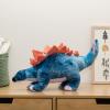 The Petting Zoo Stegosaurus Stuffed Animal Plushie, Gift for Kids, Dinosaur Animals, Blue Dinosaur Plush Toy 17 inches