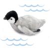 The Petting Zoo Swimming Penguin Chick Stuffed Animal Plushie, Gifts for Kids, Earth Keeperz Sealife Animals, Zoologee Grey Penguin Chick Plush Toy, 11 inches