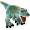 The Petting Zoo T-Rex Dinosaur Stuffed Animal Plushie, Gift for Kids, Dinosaur Animals, Green T-Rex Dinosaur Plush Toy 15 inches