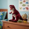 The Petting Zoo T-Rex Dinosaur Stuffed Animal Plushie, Gift for Kids, Dinosaur Animals, Red T-Rex Dinosaur Plush Toy 20 inches