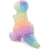 The Petting Zoo T-Rex Stuffed Animal Plushie, Ombrez Dinosaur Animals, ZOOLOGEE Rainbow T-Rex Dinosaur Plush Toy 12 inches