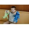The Petting Zoo T-Rex Stuffed Animal Plushie Slap Bracelet, Gifts for Kids, Slapstix Animals, Green T-Rex Dinosaur Plush Toy 10 inches