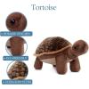 The Petting Zoo Tortoise Stuffed Animal Plushie, Gifts for Kids, Wild Onez Farm Animals, Tortoise Plush Toy 22 Inches
