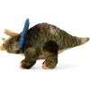 The Petting Zoo Triceratops Stuffed Animal Plushie, Gift for Kids, Dinosaur Animals, Triceratops Dinosaur Plush Toy, 12 in