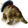 The Petting Zoo Triceratops Stuffed Animal Plushie, Gift for Kids, Dinosaur Animals, Triceratops Dinosaur Plush Toy, 16 inches