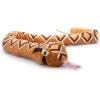 The Petting Zoo Tropical Rattlesnake Stuffed Animal, Gifts for Kids, Snake Plush Toy 54 inches