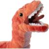 The Petting Zoo Velociraptor Stuffed Animal Plushie, Gift for Kids, Dinosaur Animals, Red Velociraptor Dinosaur Plush Toy, 15 inches