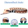 The Petting Zoo Western Diamondback Snake Stuffed Animal Plushie, Gifts for Kids, Earth Keeperz Snake Animals, Zoologee Brown Western Diamondback Snake Plush Toy, 54 inches