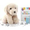 The Petting Zoo Yellow Lab Dog Stuffed Animal Plushie, Gifts for Kids, Lab Dog Plush Toy 9 inches