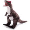 The Petting Zoo Allosaurus Dinosaur Stuffed Animal Plushie, Gift for Kids, Dinosaur Animals, Brown Dinosaur Plush Toy 24 inches