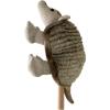 The Petting Zoo Armadillo Stuffed Animal Plushie, Gifts for Kids, Ride Along Hobby Animals, Armadillo Plush Toy, 36 inches