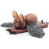 The Petting Zoo Bat Stuffed Animal Plushie Slap Bracelet, Gifts for Kids, Slapstix Wildlife Animals, Brown Bat Plush Toy, 9 inches
