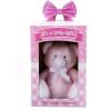 The Petting Zoo Bently Bear Stuffed Animal Plushie, Gifts for Kids, Everyday Teddy Bears, It’s a Girl Pink Teddy Bear Plush Toy with Display Box, 12 inches