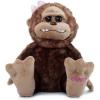 The Petting Zoo Bigfoot Girl Stuffed Animal Plushie, Gifts for Kids, Wild Onez Wildlife Animals, Bigfoot Ape Plush Toy 12 inches
