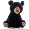 The Petting Zoo Black Bear Stuffed Animal, Gifts for Kids, Wild Onez Zoo Animals, Black Bear Plush Toy 12 inches