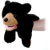 The Petting Zoo Black Bear Stuffed Animal Plushie, Gifts for Kids, Puppetz Animals, Bear Plush Toy 15 Inches