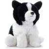 The Petting Zoo Border Collie Dog Stuffed Animal Plushie, Gifts for Kids, Dog Plush Toy 9 inches